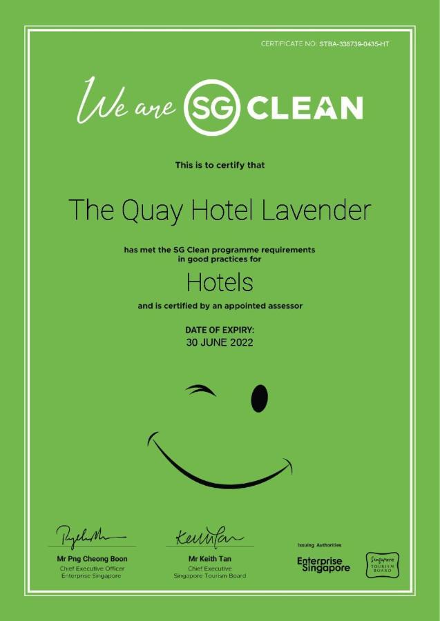 Aqueen Hotel Lavender Сингапур Екстериор снимка